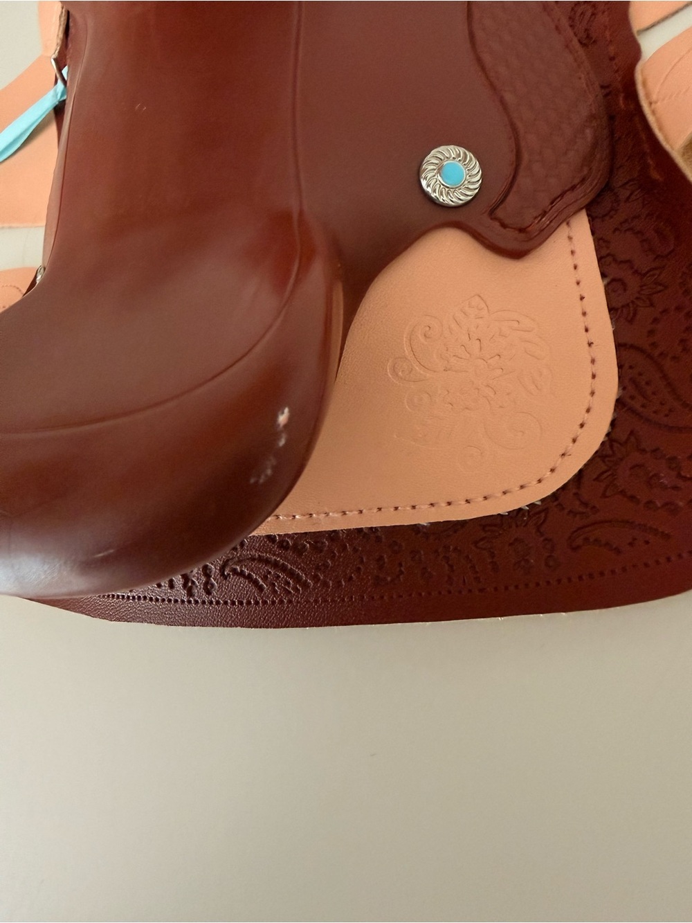 American Girl Doll Truly Me Western Saddle Replacement Piece - Picture 9 of 12